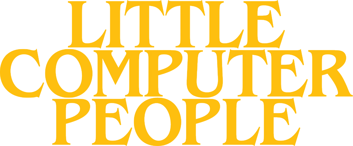 Little Computer People logo for Commodore 64